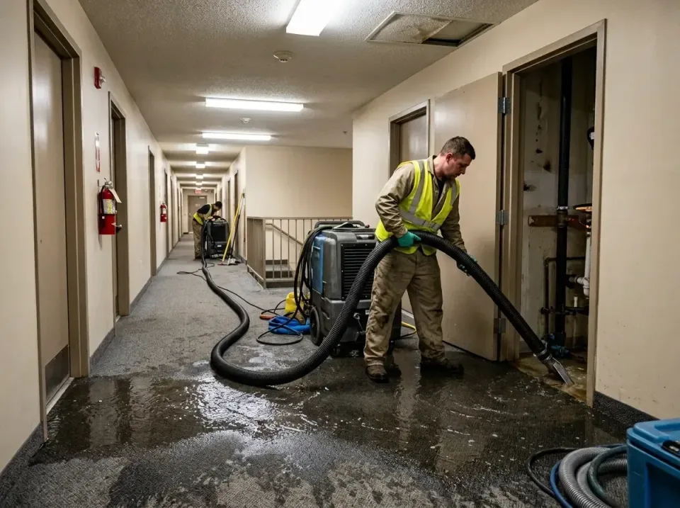 multi-unit-apartment-hallway-f-005 — frequently asked questions, Emergency Burst Pipe Water Extraction & Removal in Mart, TX